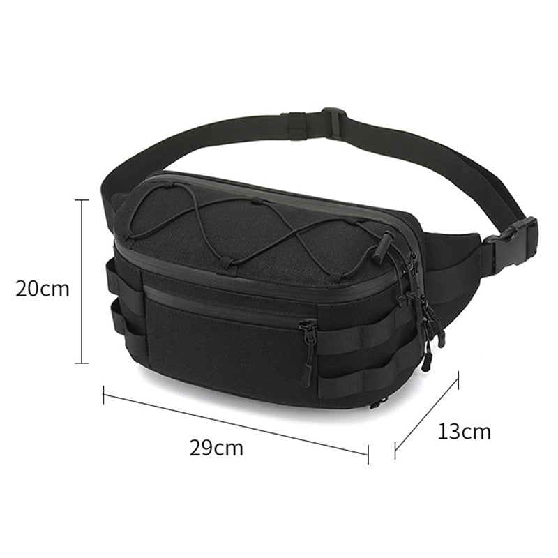 OZUKO 9340 Outdoor Molle Chest Bag Oxford Cloth Multi-function Men Waist Pack OZUKO 9340 Outdoor Molle Chest Bag Oxford Cloth Multi-function Men Waist Pack